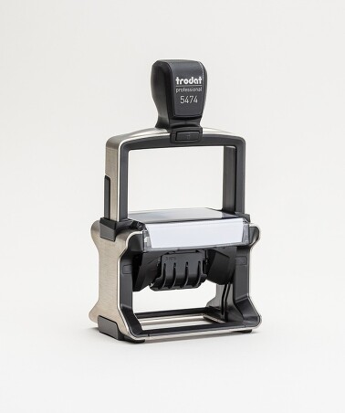 Trodat Professional 5474, Datumstempel + Text, online gestalten, günstig kaufen, morgen geliefert!