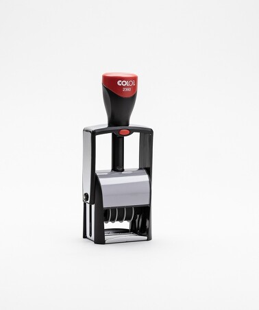 Colop Classic-line 2360 Datumstempel + Text online gestalten, günstig kaufen morgen geliefert!