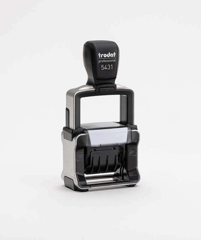 Trodat Professional 5431, Datumstempel mit Text, online gestalten, günstig kaufen, morgen geliefert!
