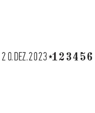 Reiner Modell 9 Numeroteur mit Datum, Best Value, jetzt kaufen!