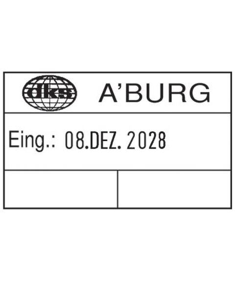 Reiner D53 Datumstempel mit Textplatte - Best Value - jetzt kaufen!
