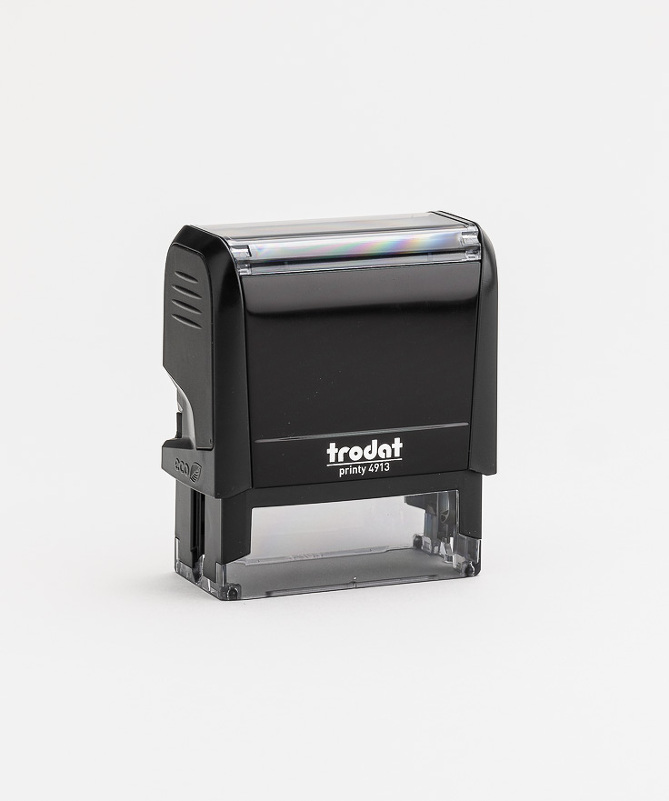 Trodat Printy 4913 Textilstempel mit Text, online gestalten, günstig kaufen, morgen geliefert!