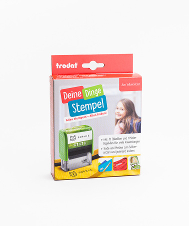 Trodat Deine Dinge Stempel DIY, markiert einfach Textilien