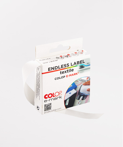 Colop e-mark Endlosetikett Textil