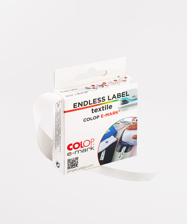 Colop e-mark Endlosetikett Textil