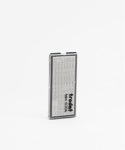 Trodat Ersatztypen 6004, SH 4 mm