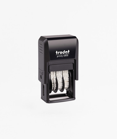 Original Trodat Printy 4850, Datumstempel mit Text, online gestalten, günstig kaufen, morgen geliefert!